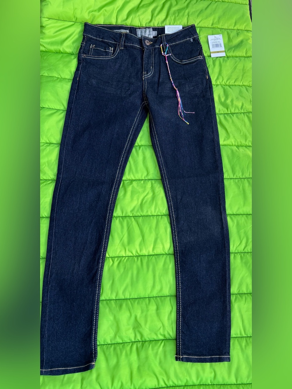 Lucky Brand Indigo Dark Wash Skinny Jeans